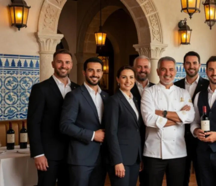 Equipo de chefs, sommeliers y anfitriones de Cartasfinas